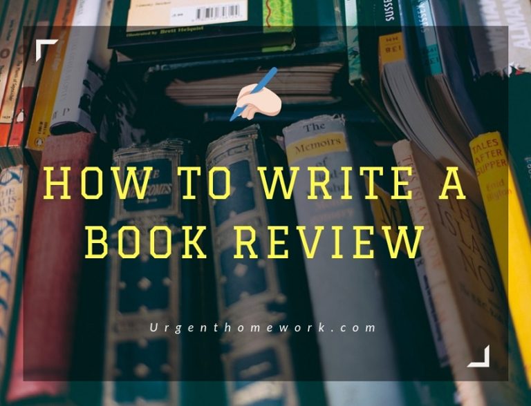 How to Write a Book Review | Urgent Homework Blog