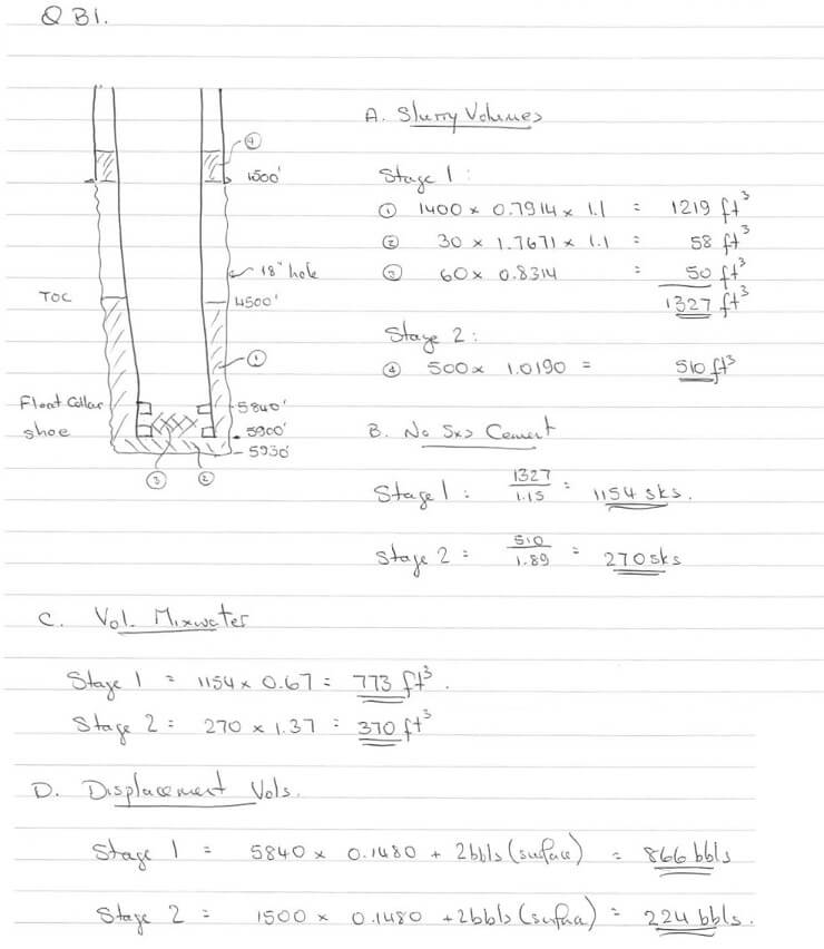 Drilling Engineering Exam Answers Image 6